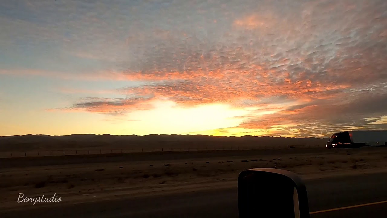 Закат в Калифорнии. I5.