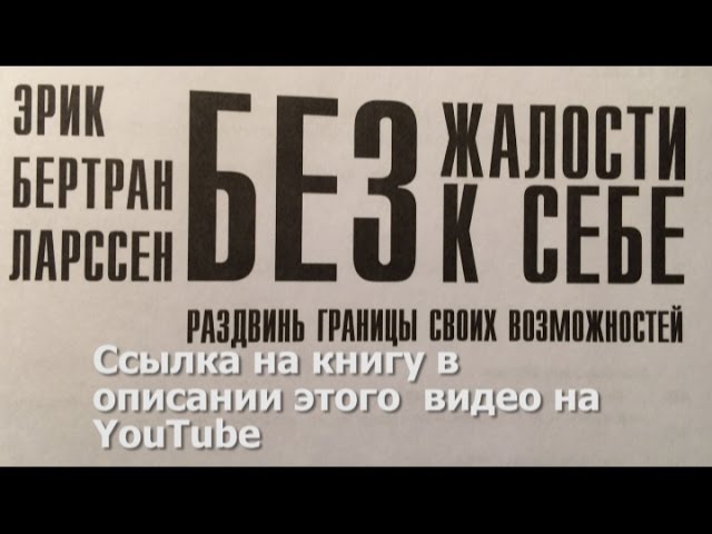 Эрик Бертран Ларсен  Без жалости к себе. Самый краткий отзыв