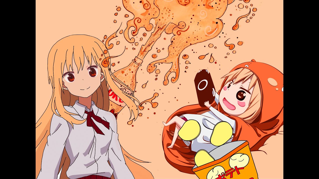 Двуличная сестрёнка умару  Two-faced sister umaru  Moments  Baby Shark