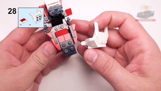 LEGO Star Wars Coruscant Guard AT-RT Scout Walker MOC (75448) [126 шт] альтернативное руководство по