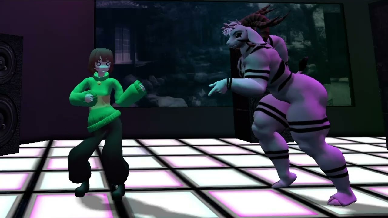 Let's Groove - Chara X Asriel - 2 [Chariel] (Meme Dance)