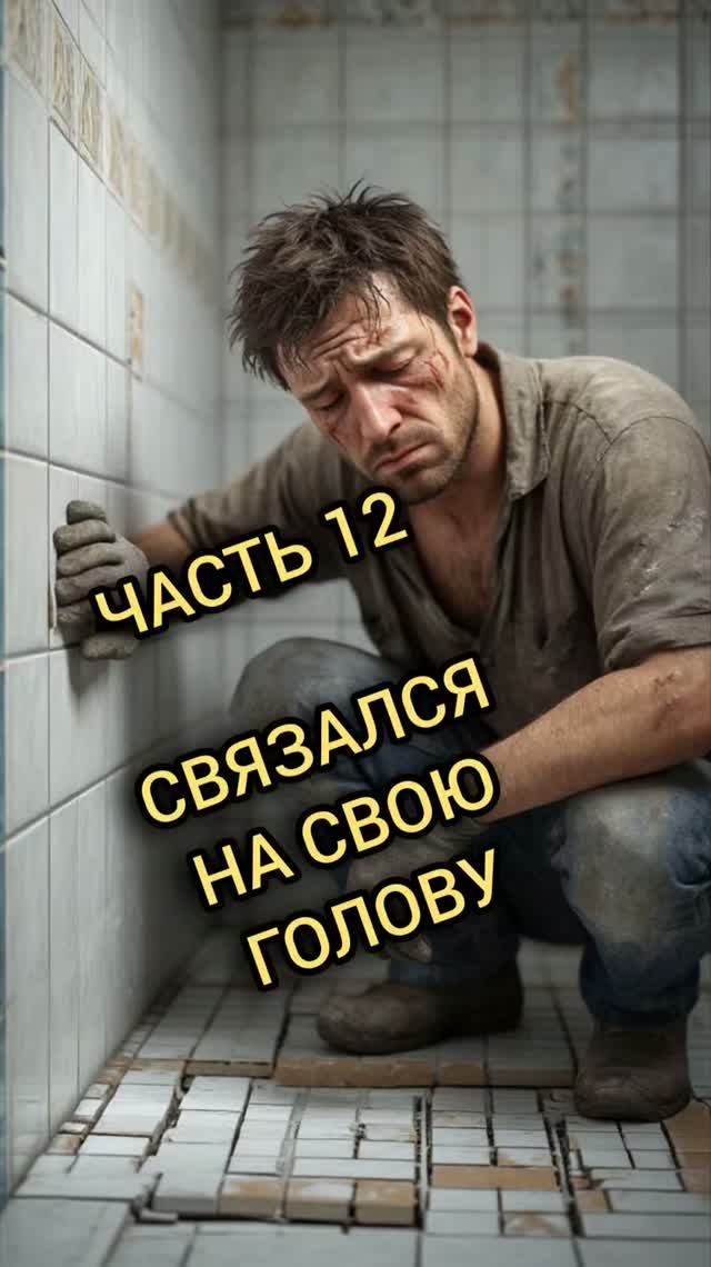 ЧАСТЬ 12. Плитка в моечной и туалете