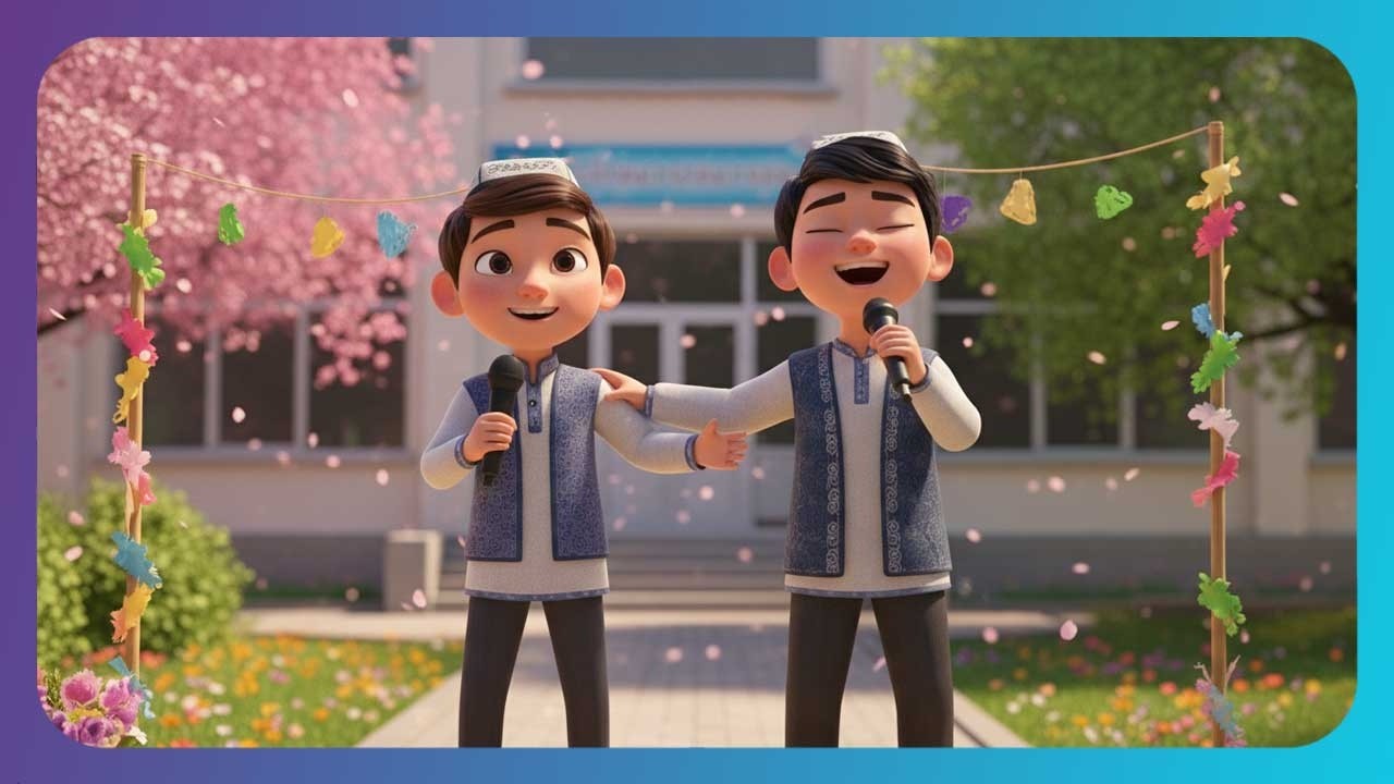 Bahor Kelib, Jiyda Gullaganda | Mini Bojalar | Bolalar Qo'shiqlari | Uzbek Tilida Multfilm