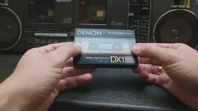 ⚠️ АУДИОКАССЕТА ⚠️ DENON DX1 90 Type I (Normal) 1987 EUR #denon #audiocassette