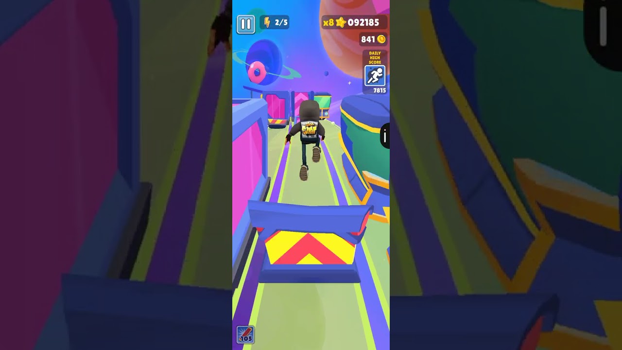 Беготня в космосе в Subway Surf часть 2 #gaming #gameplay #games #game #subwaysurfers #игры