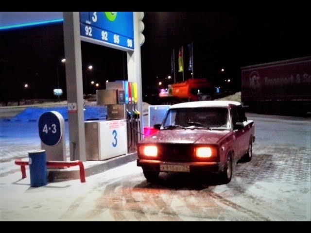 ВАЗ-2107. Ночные покатушки