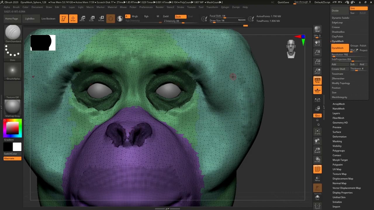ZBrush мастер-класс Weksters Geeky Stuff