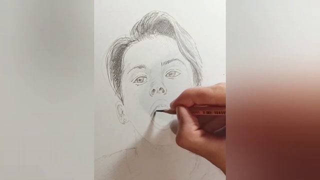 Рисую Даню Милохина