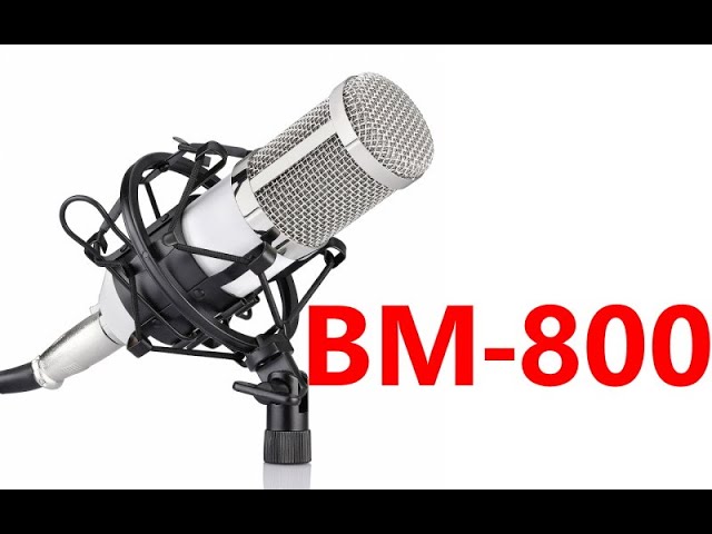 Микрофон BM-800 для начинающих.