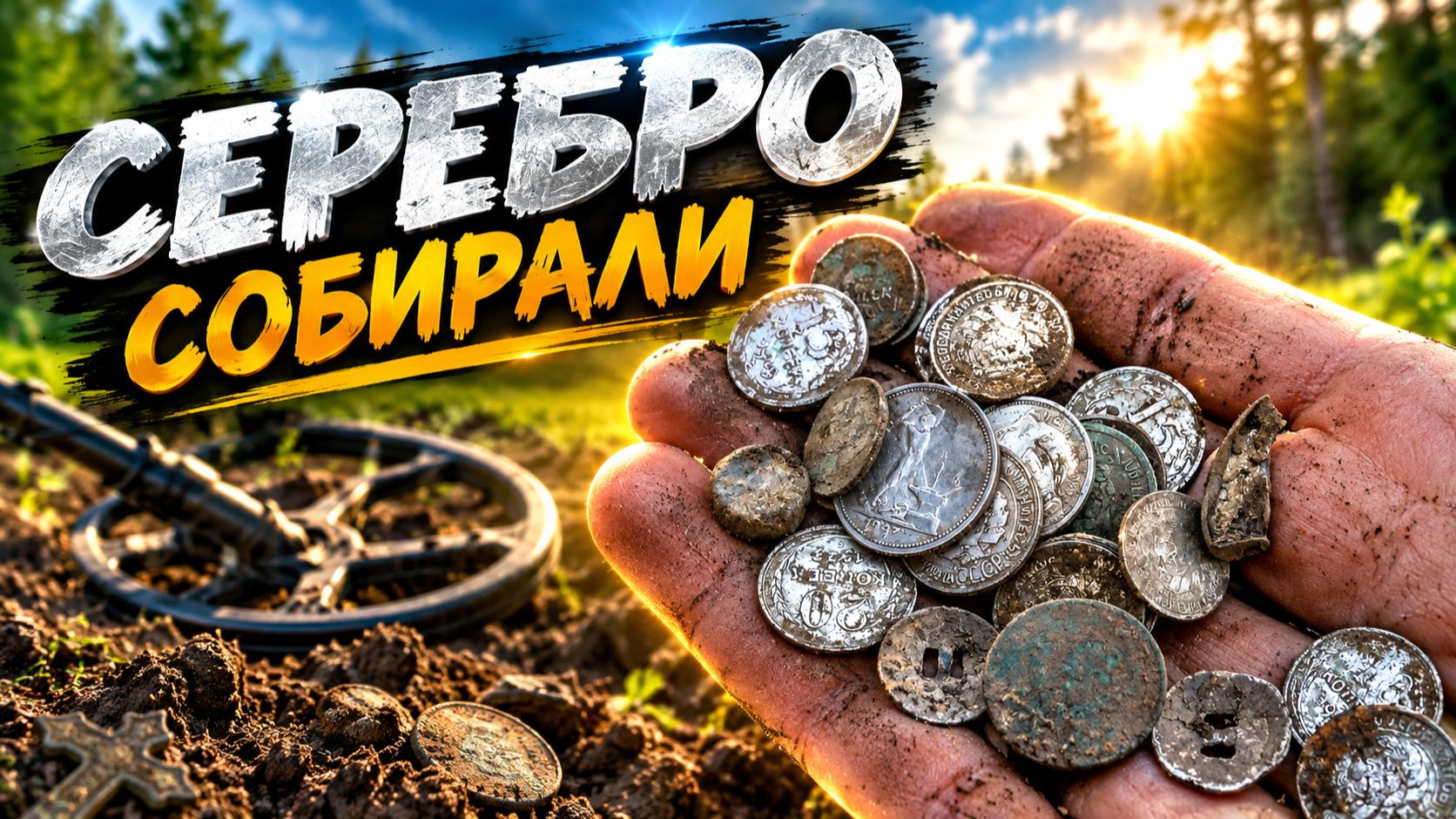 Исчезнувшая деревня хранила серебро! Мы нашли монеты в перепаханном поле
