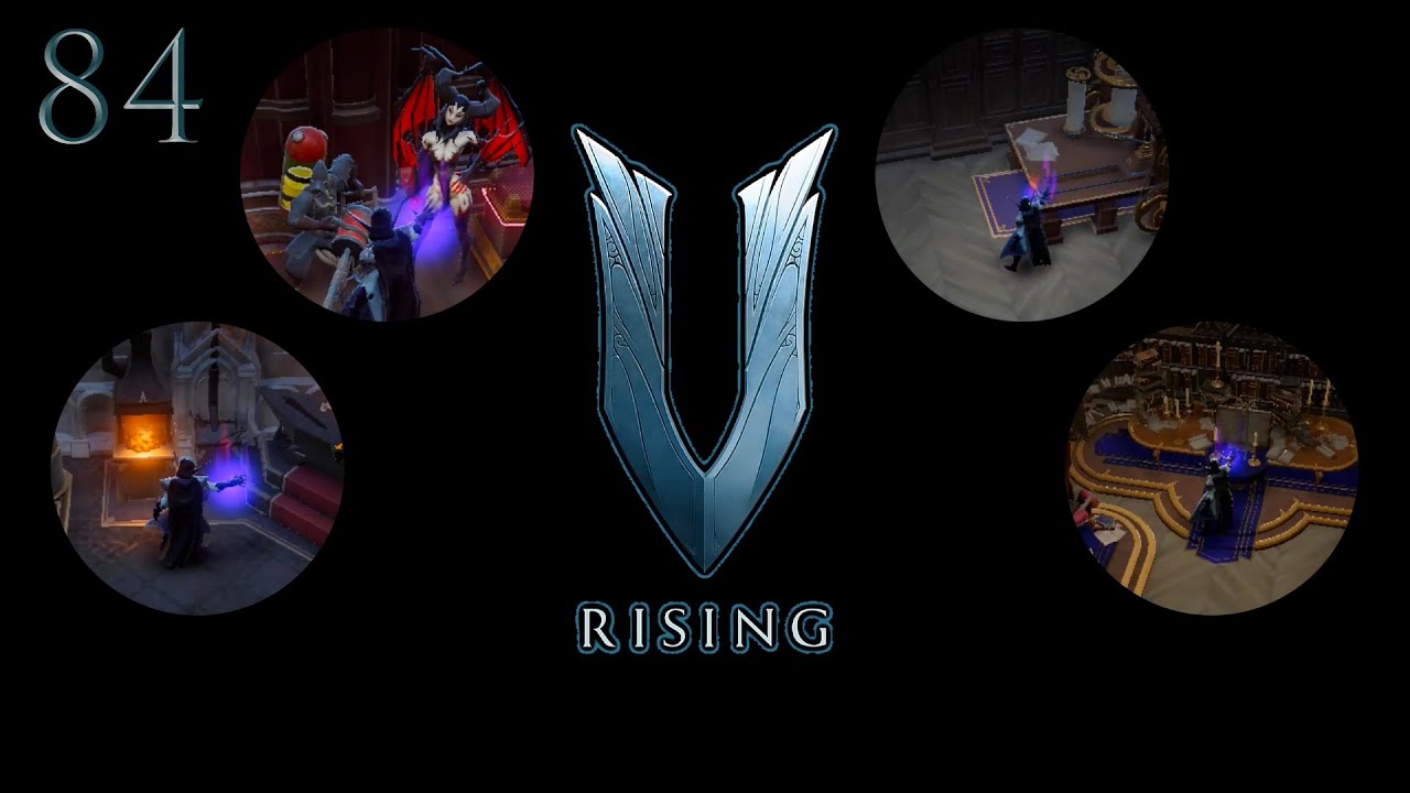 V Rising/ №84/ Продолжаю отправлять слуг, сделал последнее кровавое оружие и изучил все технологии