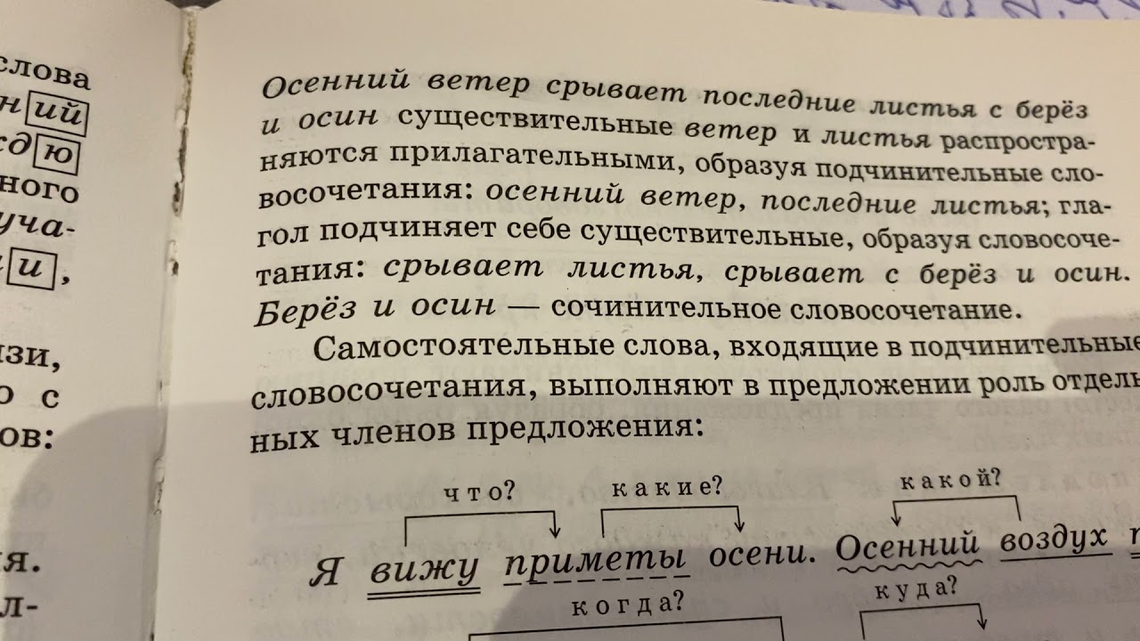 Русский язык: Основные виды словосочетаний/22.06.21