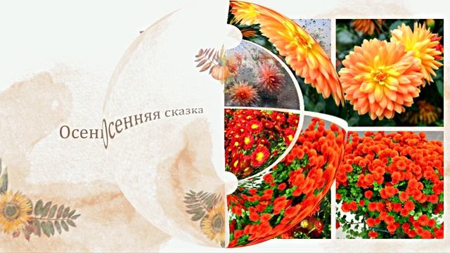 Осенние цветочные чудеса 6! Яркие осенние волшебные краски!!