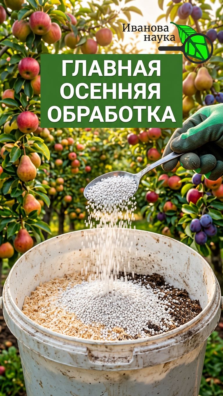 🤯ОСЕННЯЯ ОБРАБОТКА САДА НЕ РАБОТАЕТ? Делай так. Обязательная обработка сада от болезней, вредителей