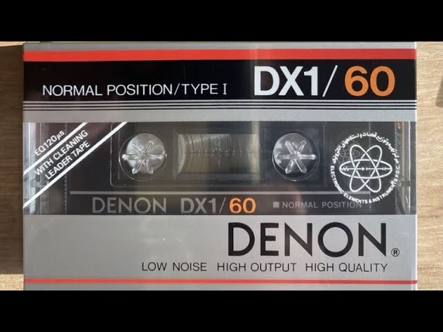Саморазоблачение: «иранские» кассеты, Denon DX1 60