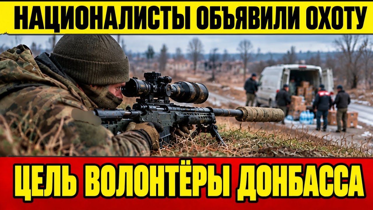 Националисты объявили охоту, цель - волонтёры Донбасса