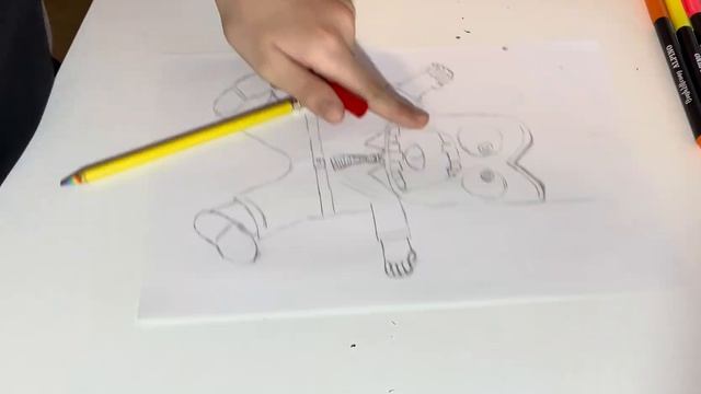 Drawing Anger! 😡 Inside Out!❤️ Рисую Гнев! 😡 Головоломка! 🥰