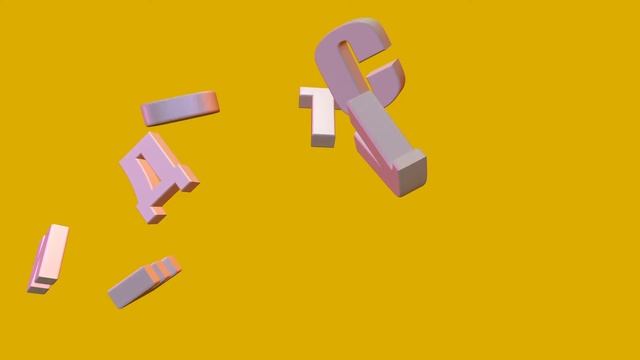 Футаж 3D титров для видеомонтажа - ВИДЕОСТУДИЯ