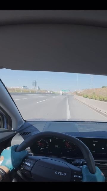 Тест экстренного торможения Kia Sportage 2025