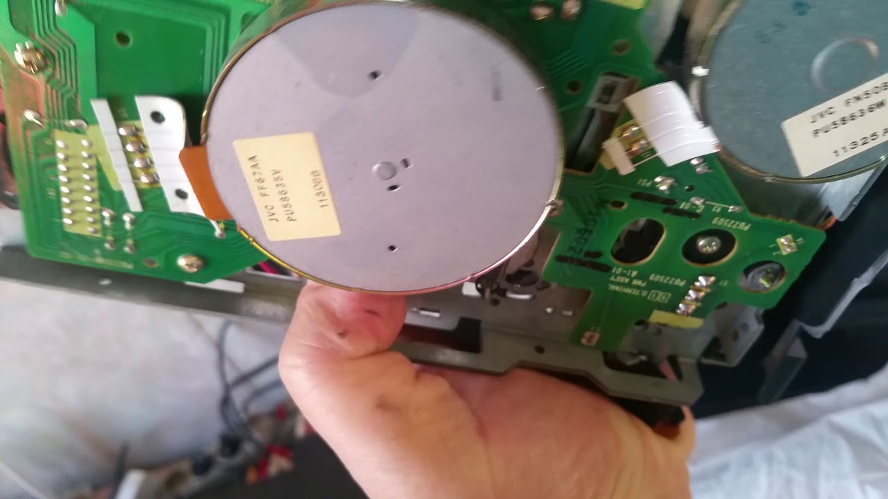 Блок БВГ VHS JVC HR D-210