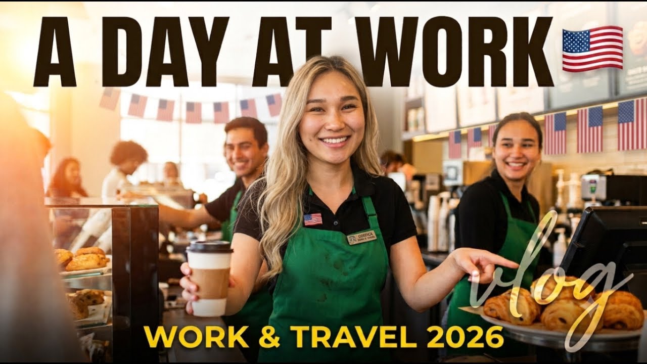 Как проходит мой рабочий день в США? 🇺🇸 | Work & Travel USA 2026