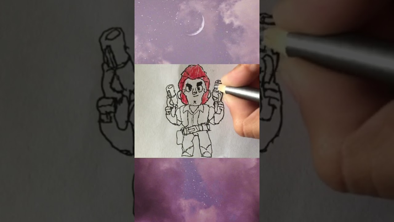 РИСОВАНИЕ КОЛЬТА ИЗ БРАВЛ СТАРСА! | ￼Brawl Stars Artist