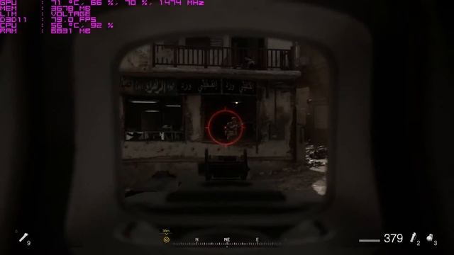 Call Of Duty Modern Warfare Remastered GTX 970 4GD5T OC Tiger |1080p FRAME-RATE TEST