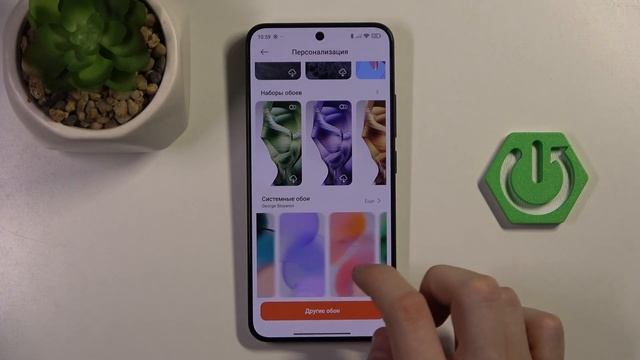Как изменить обои на XIAOMI 15? / Смена обоев на телефоне XIAOMI 15