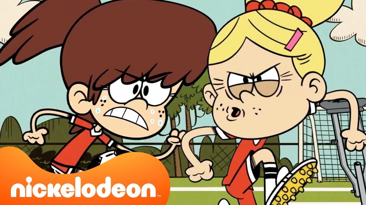 Мой шумный дом | 1 час ЭПИЧЕСКИХ школьных соревнований!  | Громкий дом | Nickelodeon Cyrillic