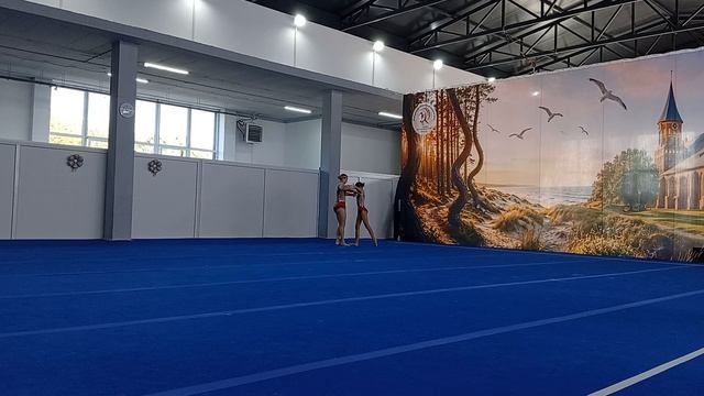 ЖП 14+ лет - МС, Ильюхина Маргарита - Ильина Мария, МАУ ДО СШ №1, Комбинированное упражнение