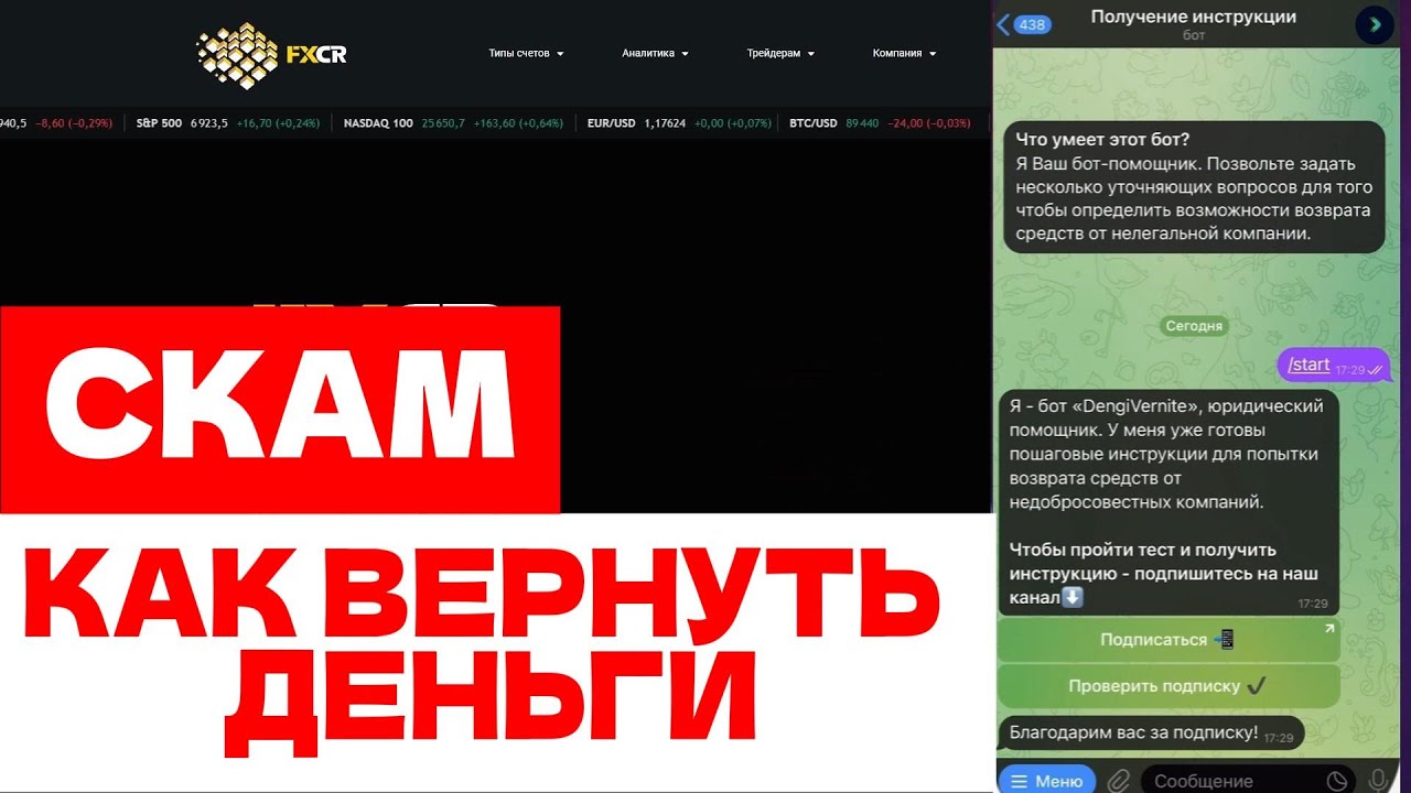 FXCR LIMITED (FX-CRYPTO.PRO) ОБЗОР И ОТЗЫВЫ 2026. ЛЖЕБРОКЕР?
