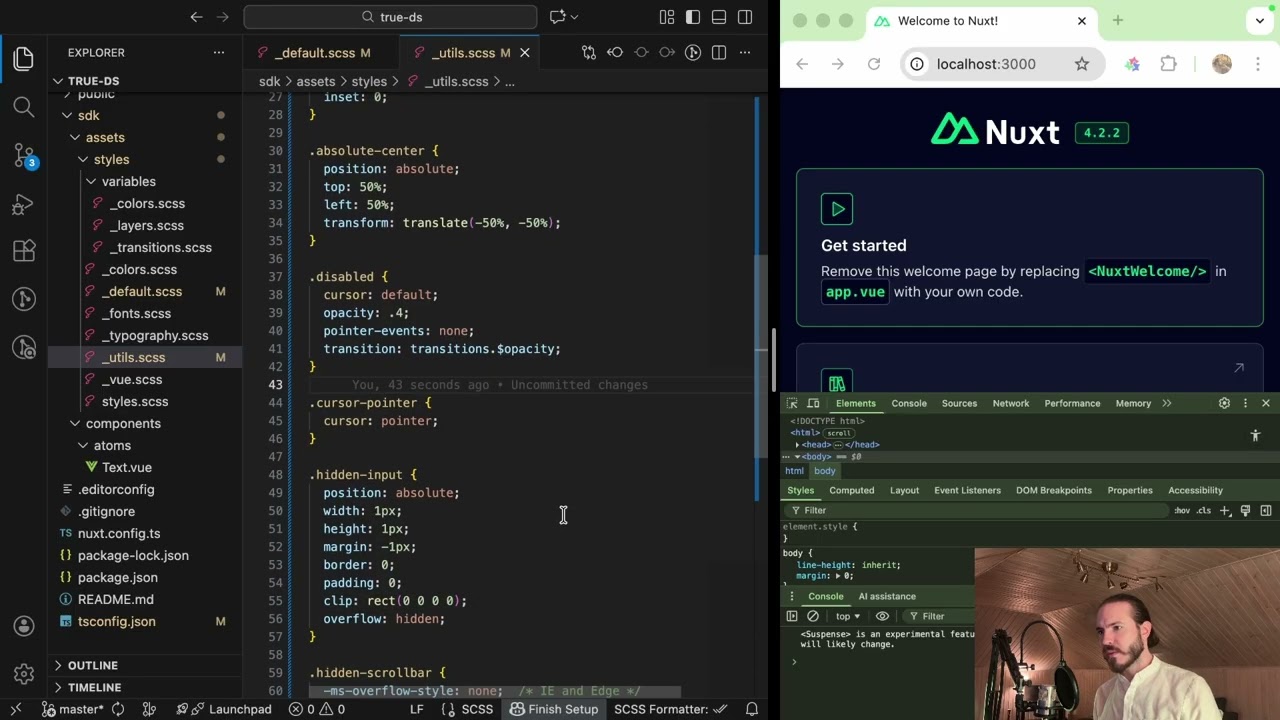 TDS Stream 002 — Базовые стили, введение в дизайн токены, разработка компонента Text