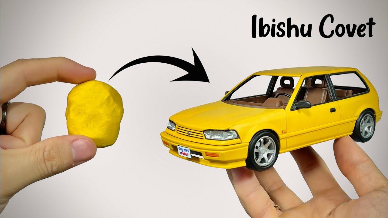 Как сделать Ibishu Covet из пластилина? - BeamNG Drive