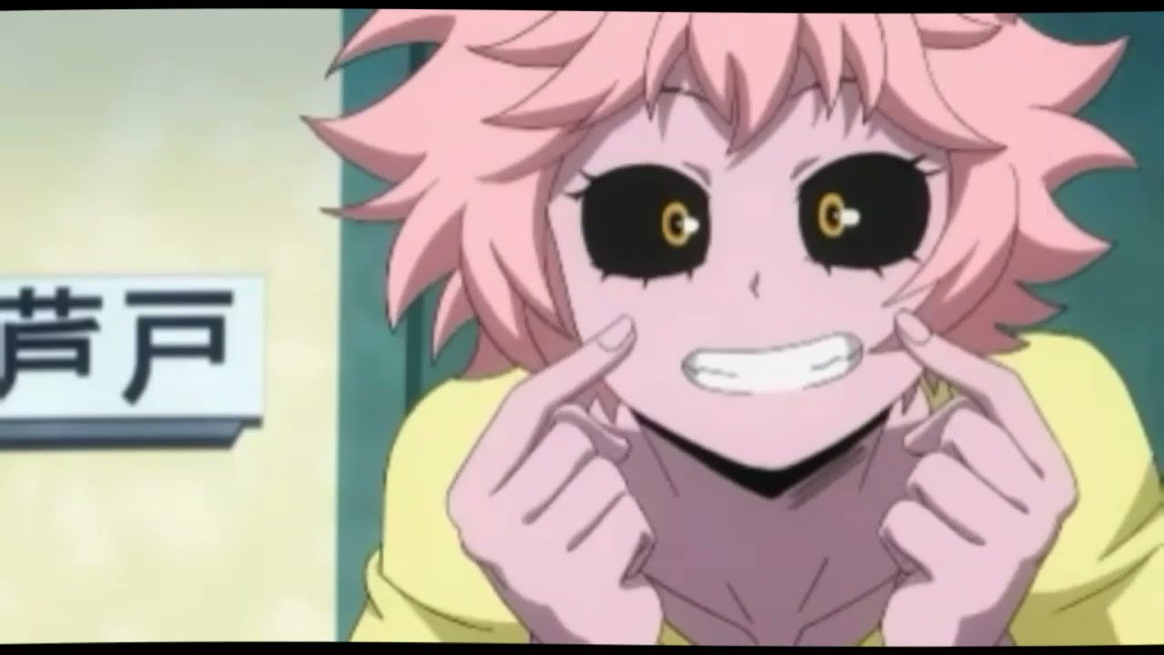 эдит по аниме Mha (Mina Ashido) Ч.О.