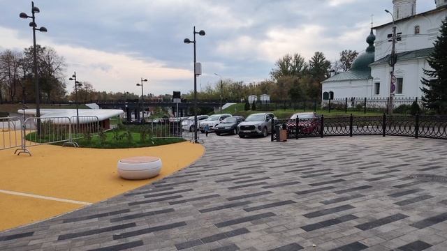 прогулка по Ярославлю по новой пешеходной улице