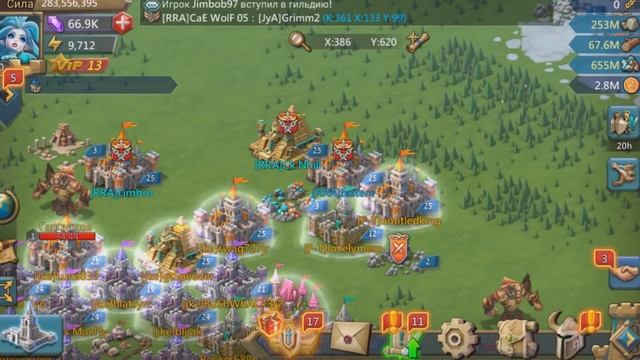Lords Mobile - кикнули с гильдии, за то что воровал монстров!!!