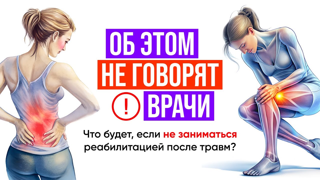 Что будет, если НЕ заниматься реабилитацией ПОСЛЕ ТРАВМ? Об этом НЕ говорят врачи. МОЯ ИСТОРИЯ.