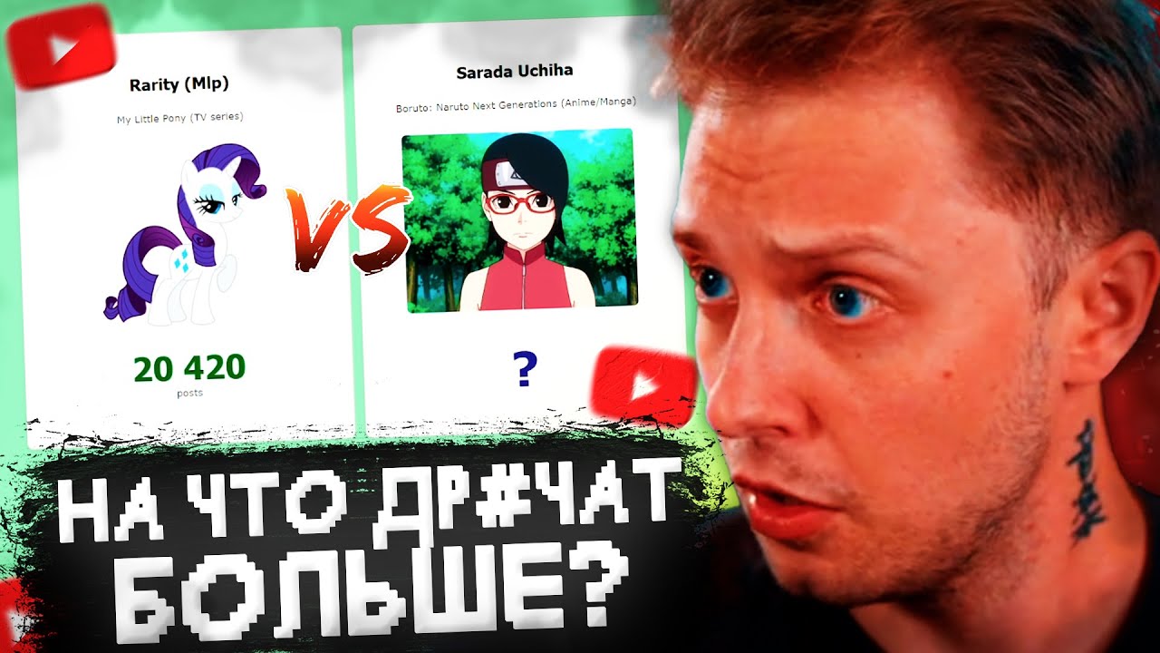 НА ЧТО ДР%ЧⱯТ БОЛЬШЕ? - СТИНТ УГАДЫВАЕТ ПОПУЛЯРНОСТЬ П%PНО на RULE 34