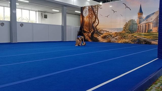 ЖП 1 юношеский разряд, Паршина Каролина - Овод Ангелина, СШ г. Гвардейск, Комбинированное упр.