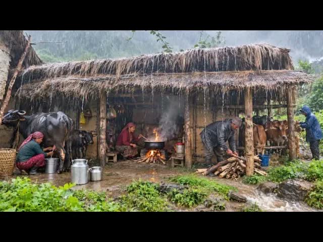 Настоящая деревенская жизнь в Западном Непале 🇳🇵 | Трудолюбивые люди и жизнь традиционных пастухов