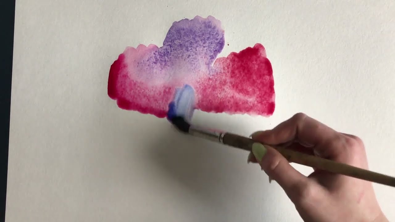 ASMR Art Process To Relax / Chill To. АСМР расслабляемся смешивая краски