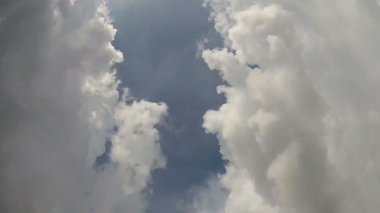 Футаж бегущие облака #footage #облака #clouds #wolken