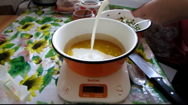 Заливной пирог с яйцами
