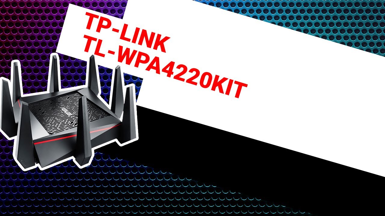 НИКС Компьютерный Супермаркет: видео про Адаптер Powerline TP-LINK TL-WPA4220KIT