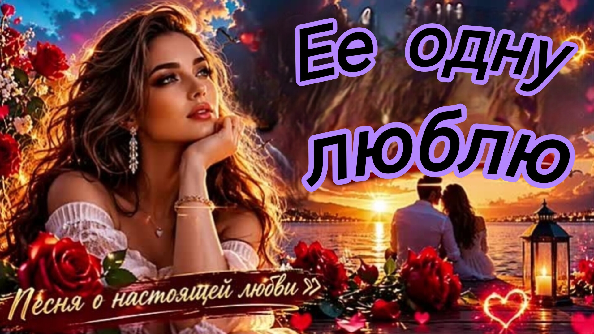 ЕЁ ОДНУ ЛЮБЛЮ. Песни для души.