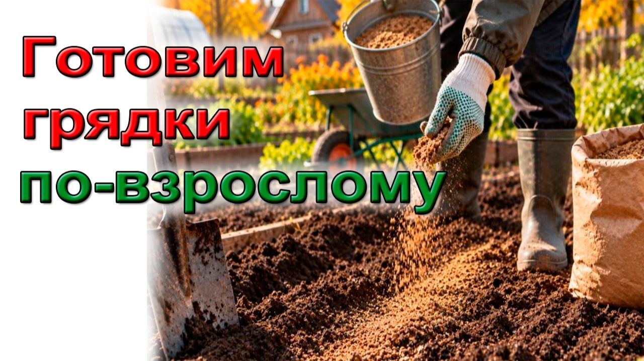 Готовим грядки по-взрослому. Советую