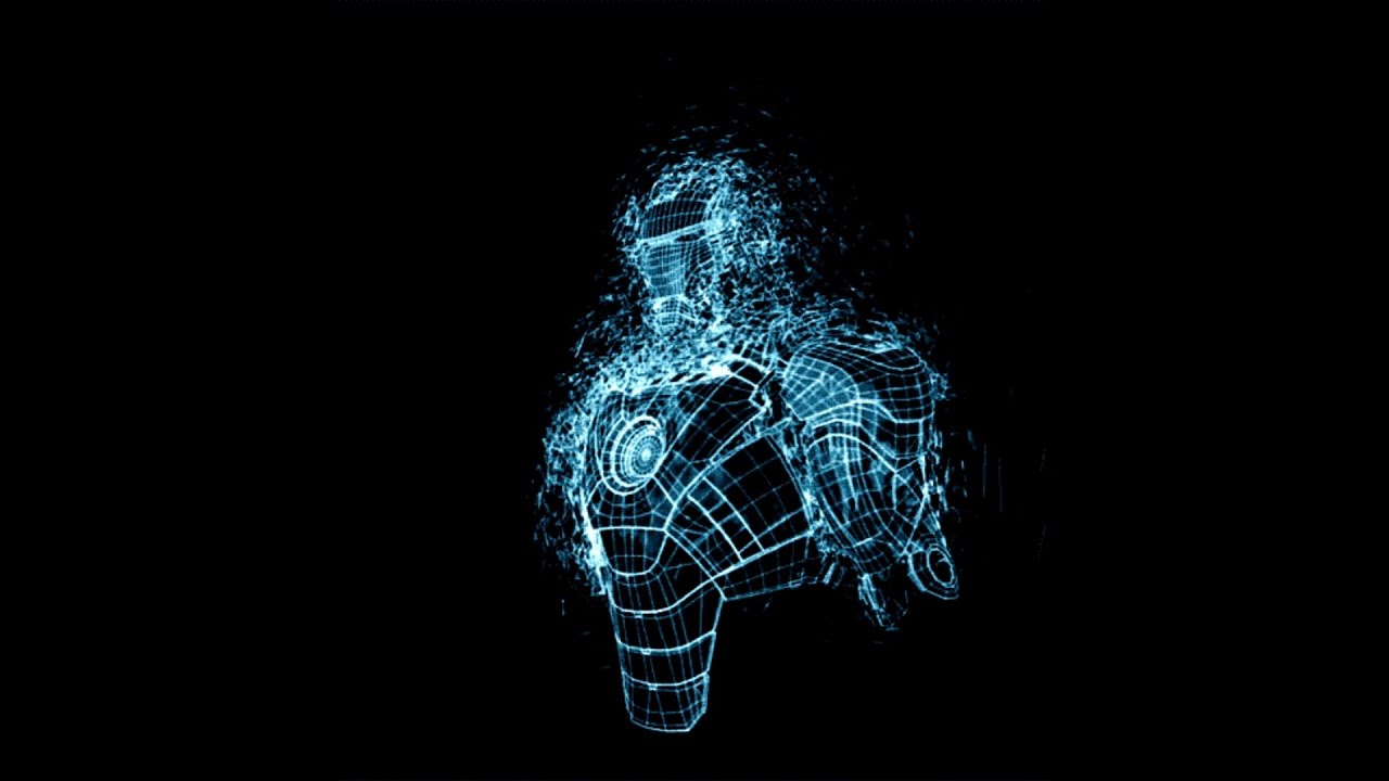 Jarvis Sound Effect Pack 9-20 Ironman Hud Ringtone Computer Sound Effect Hologram Black Screen धवन