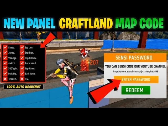 Free Fire #hacker Style Map Code