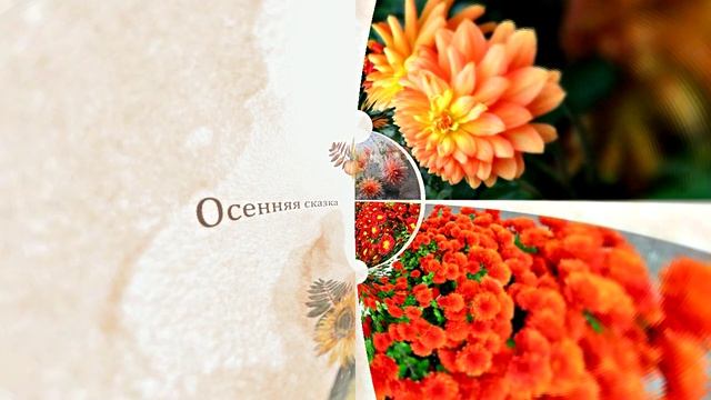 Осенние цветочные чудеса 4! Яркие осенние волшебные краски!!