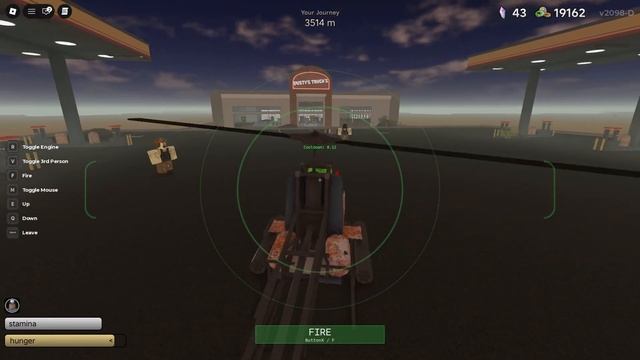 МИНИ ВЕРТОЛЕТ С РАКЕТАМИ в игре ПЫЛЬНАЯ ПОЕЗДКА роблокс | A Dusty Trip Roblox | Striker Heli